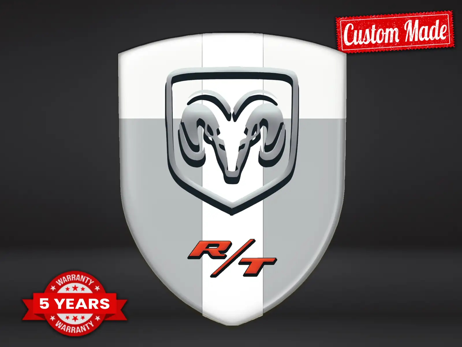 Dodge Badge Auto Performance Max Stylé Pro Résistant